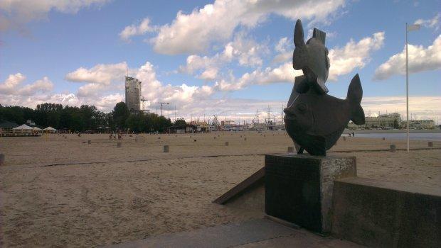 Appartamento Skwer 40 Gdynia Esterno foto